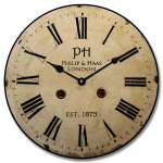 1914 Philip & Haas Clock