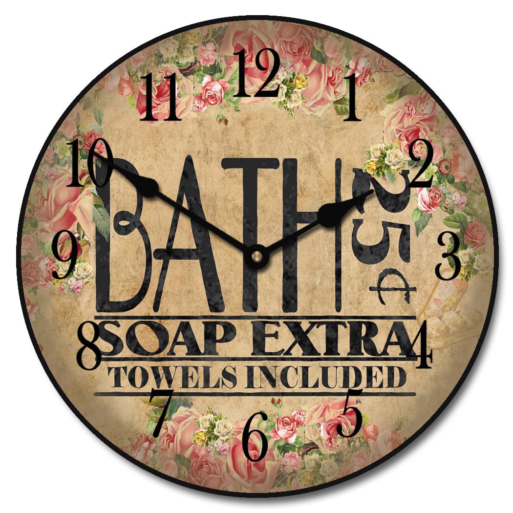 Antique-Bath-Clock.jpg Antique Bath Clock - Image 1