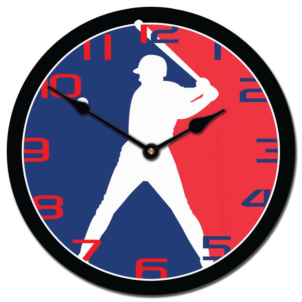 Baseball-3-Clock.jpg All-Star Baseball Clock - Image 1