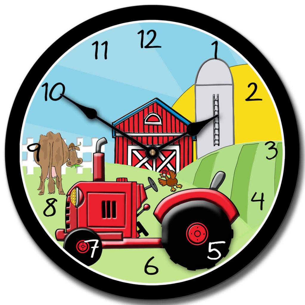 Farm-Clock.jpg Farm Clock - Image 1