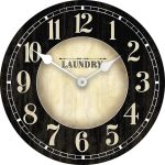 Antique Laundry Clock