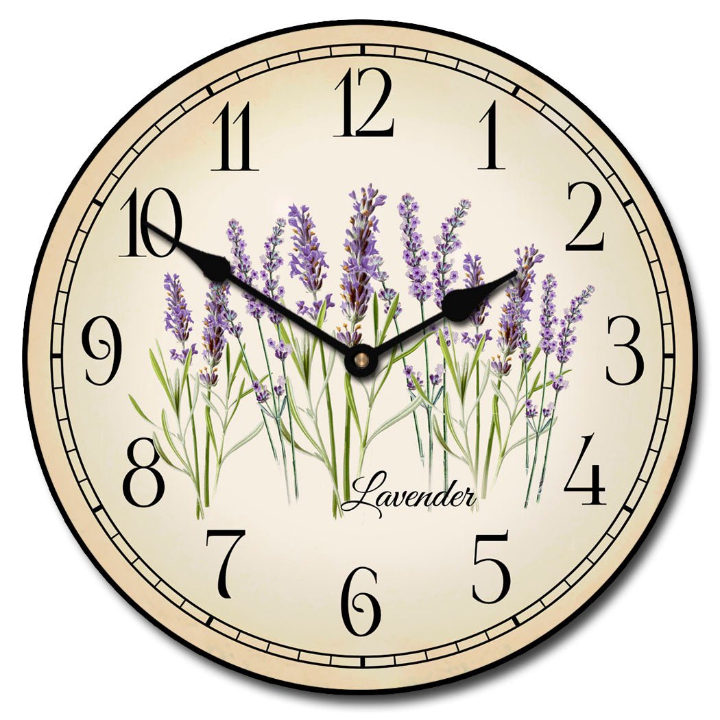 Lavender-Clock1.jpg Lavender Clock - Image 1