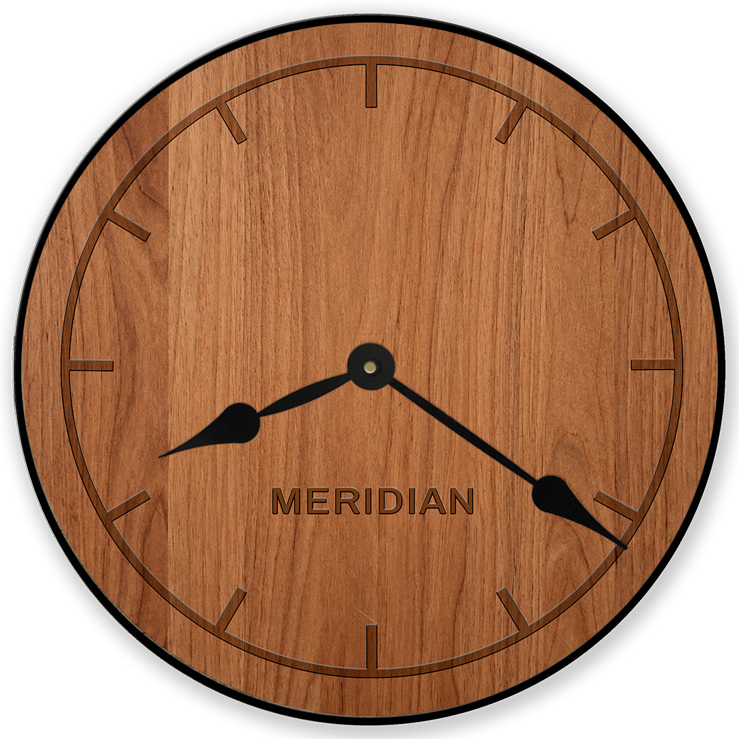 MeridianCherry.jpg Meridian "Cherry" Wall Clock - Image 1