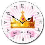 Princess Crown Clock