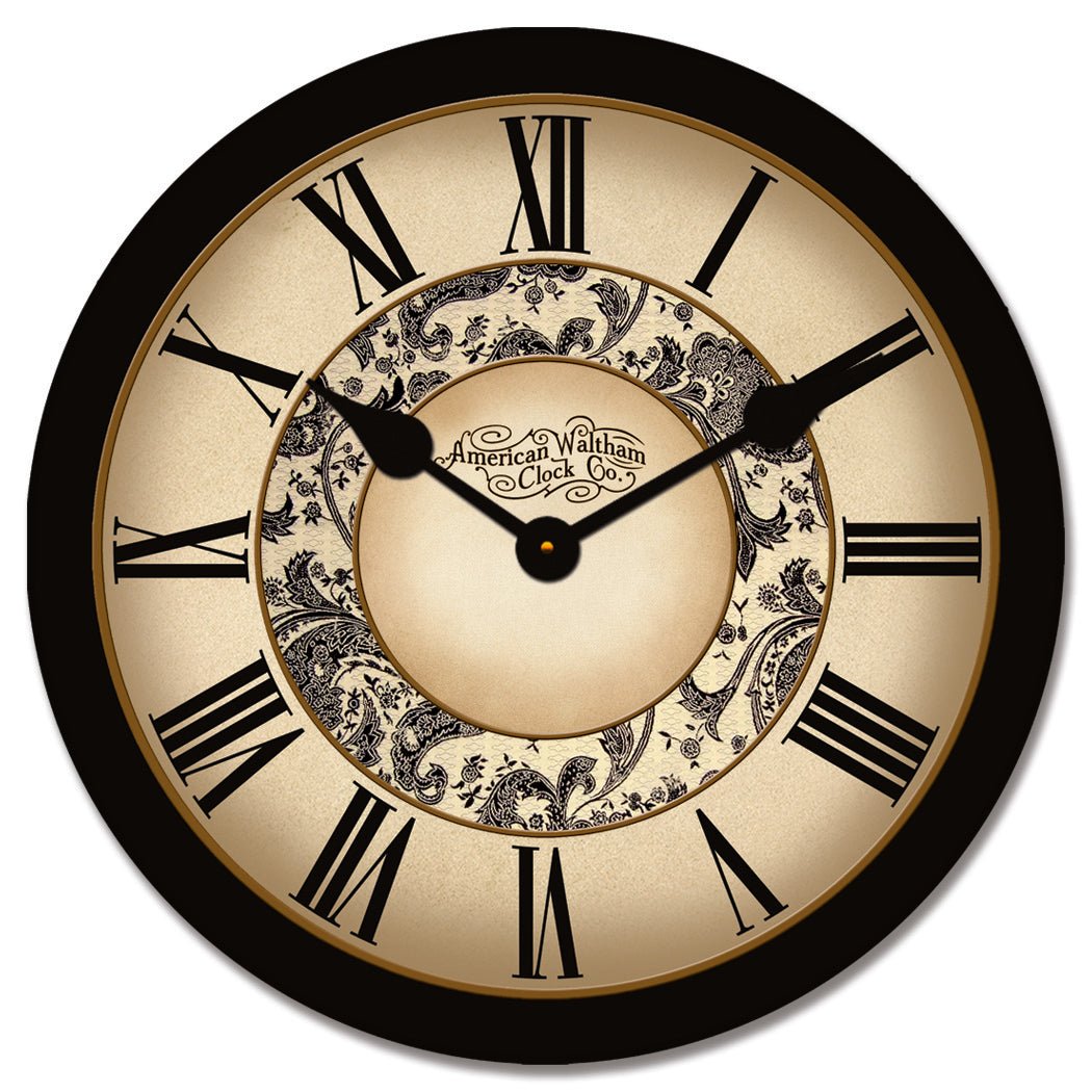 Toile-Clock11-3.jpg Toile Clock - Image 1
