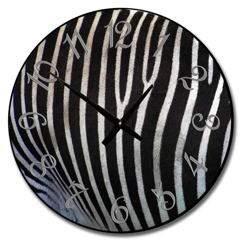 Zebra-Clock.jpg Zebra Clock - Image 1