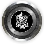 Heavy Metal Logo Clock 2