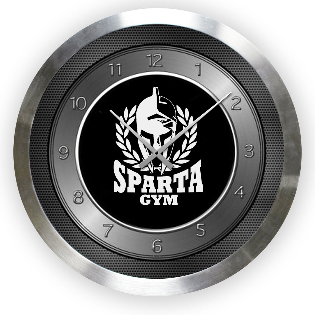 heavy-metal-2-logo.jpg Heavy Metal Logo Clock 2 - Image 1