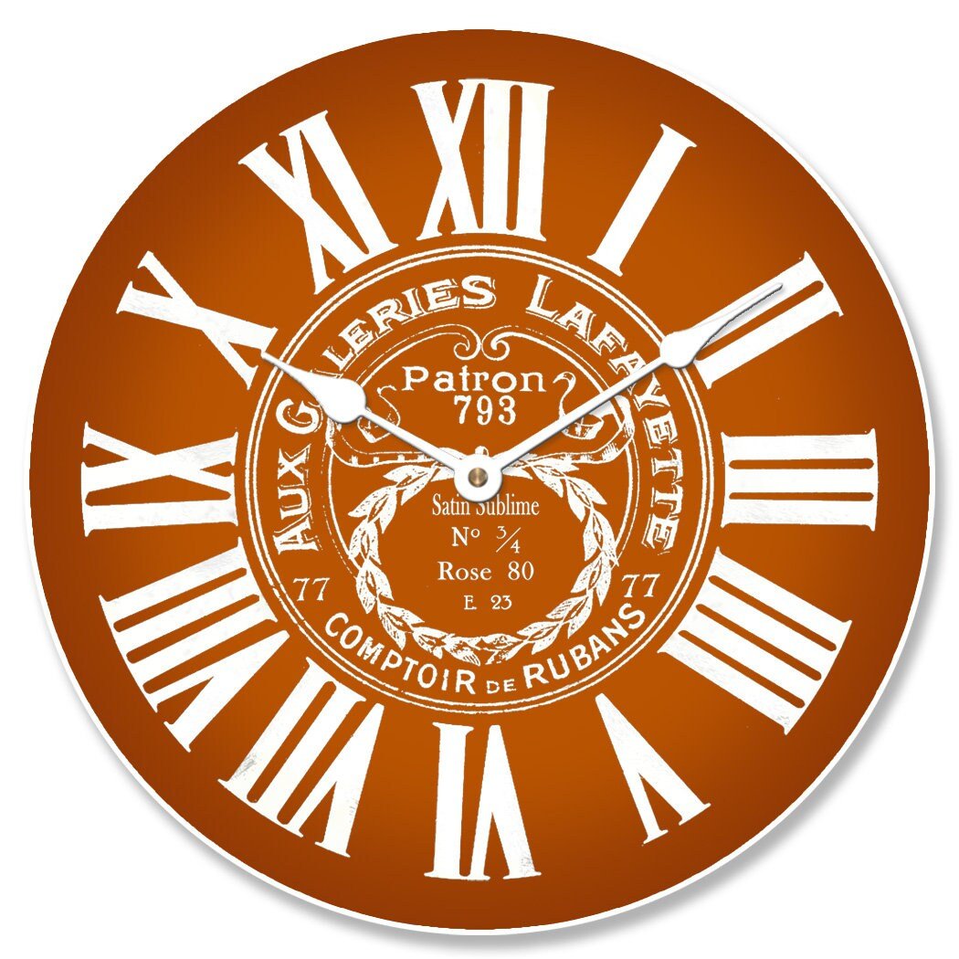 il_fullxfull.1572064597_lhz7.jpg Galeries Lafayette Spice Wall Clock - Image 1