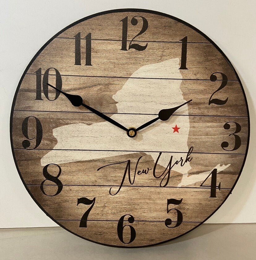 il_fullxfull.4357804729_ari3.jpg New York State Wall Clock - Image 1