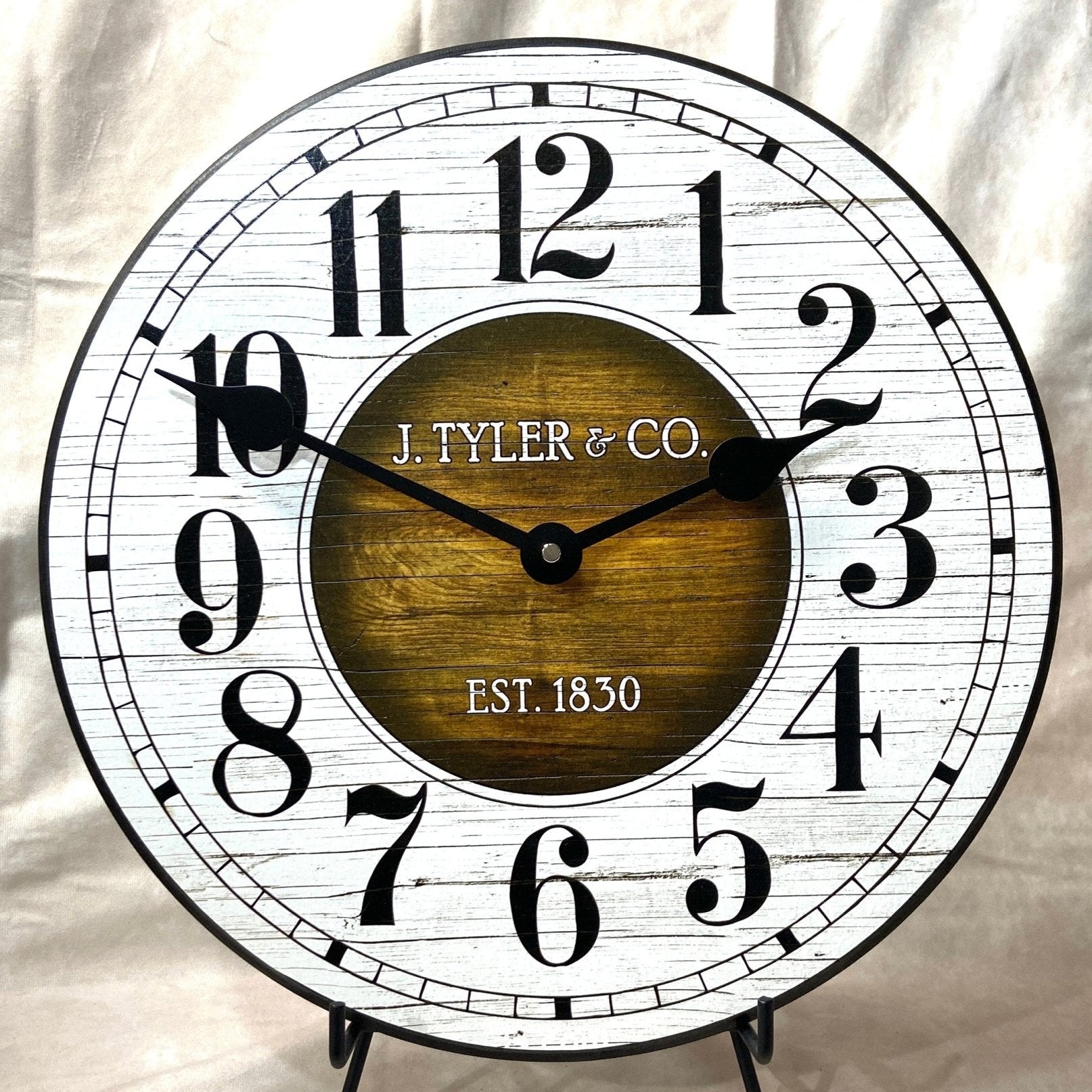 il_fullxfull.5090520526_53f9.jpg Old Paint Wall Clock - Image 1