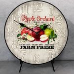 Apple Orchard Wall Clock