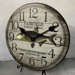 Personalized Fishing Wall Clock