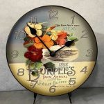Garden Seeds Wall Clock