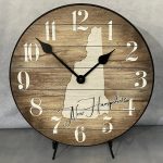 New Hampshire Or Any State Wall Clock