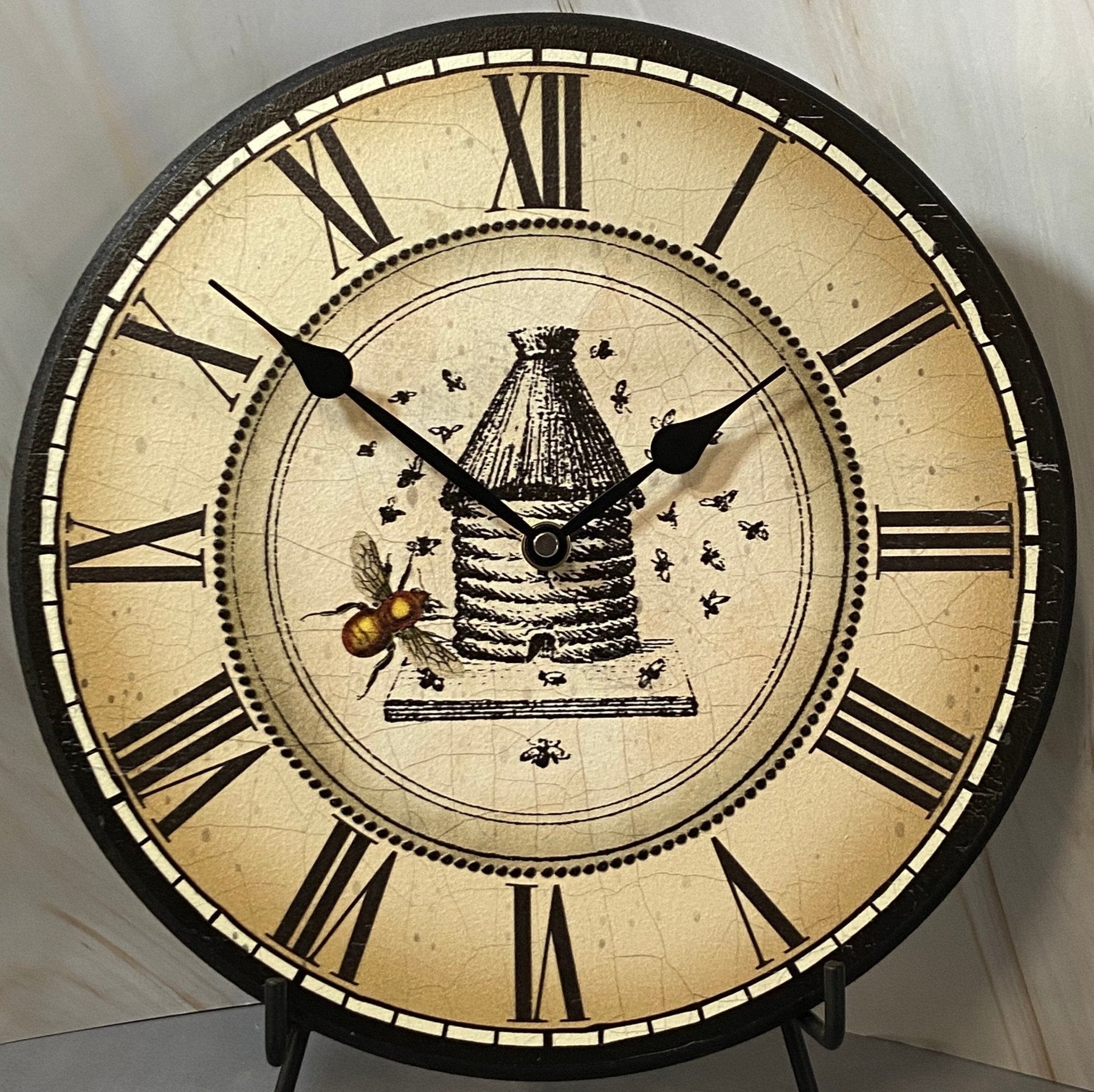 il_fullxfull.5789275649_82rs.jpg Beehive Wall Clock - Image 1
