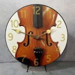 Violin Clock Music Clock Made In USA