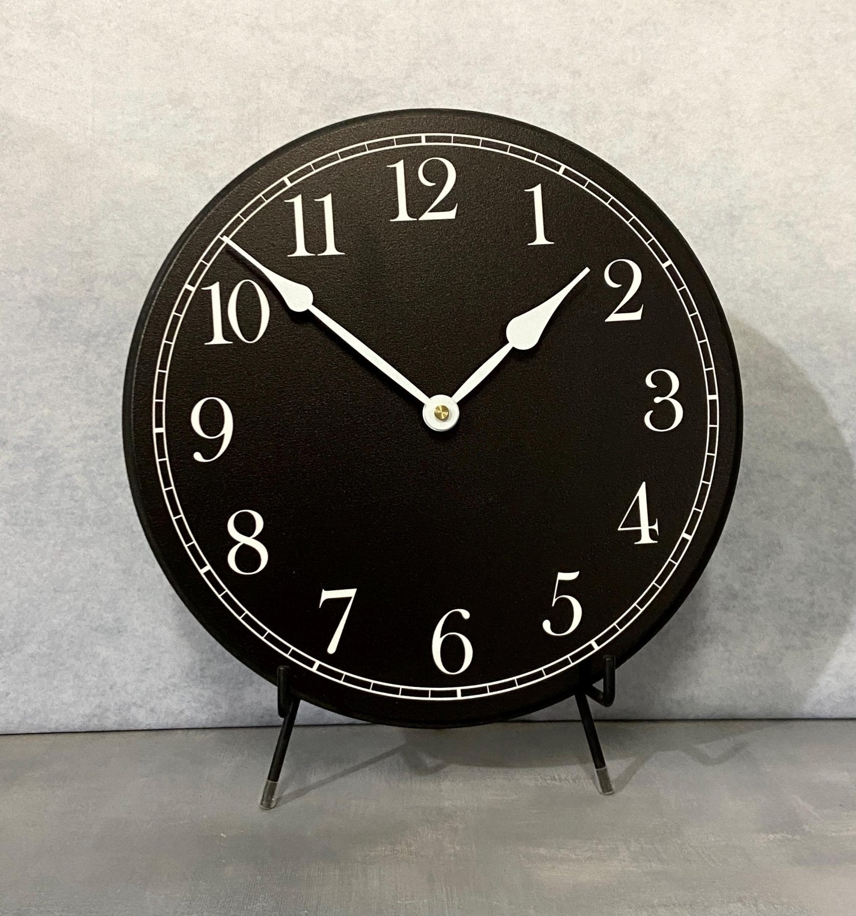 il_fullxfull.6283923250_juyn.jpg Jazzy Black Wall Clock - Image 1