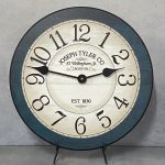 Bellingham Blue Wall Clock