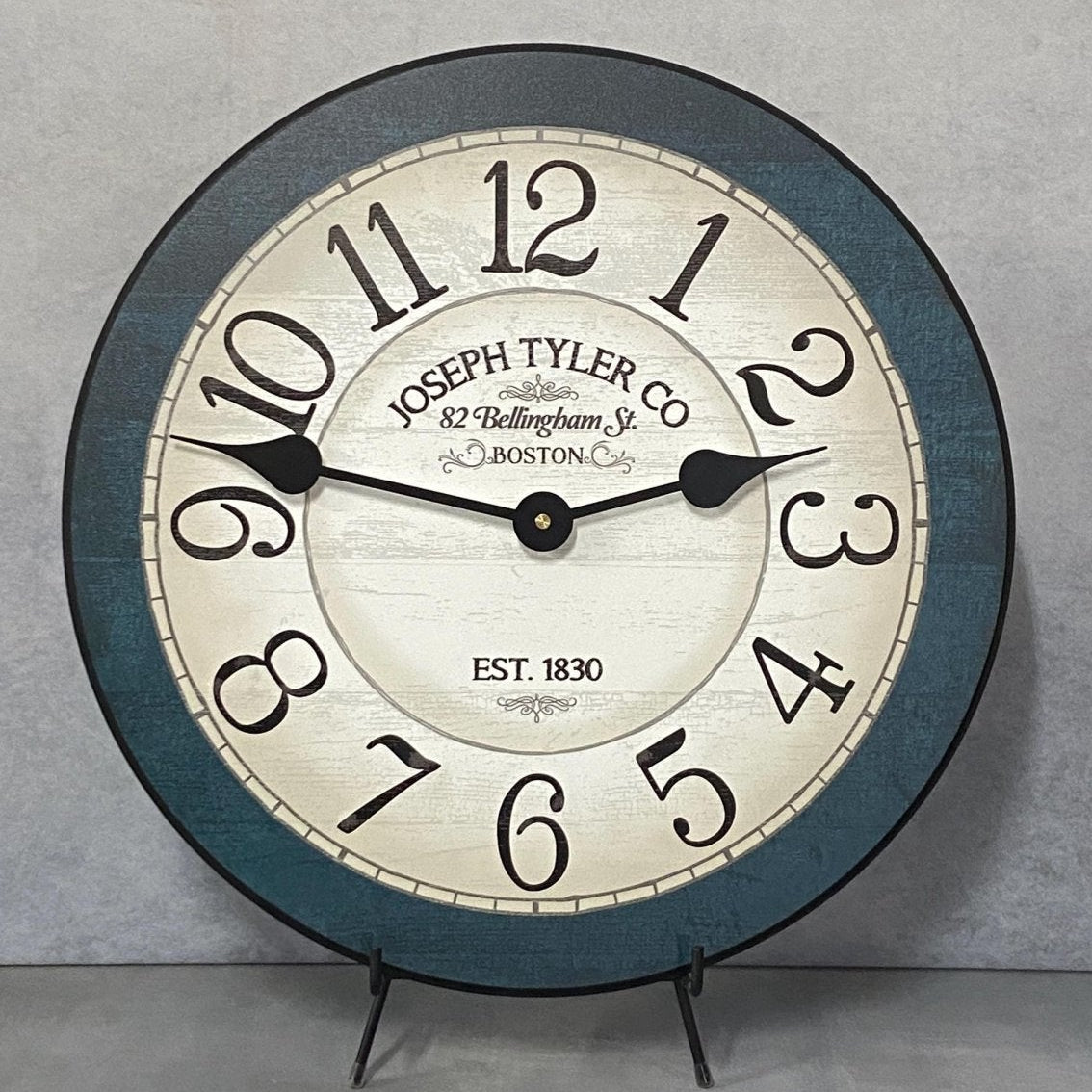 il_fullxfull.6331607293_1cep.jpg Bellingham Blue Wall Clock - Image 1