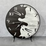 Yoga Yin Yang Cat Wall Clock