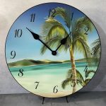 Paradise Beach Wall Clock
