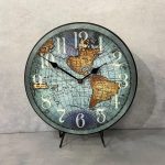 Vincenzo Blue World Mapclock