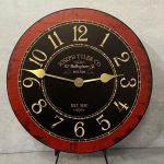 Bellingham Red Wall Clock