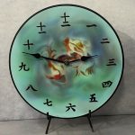 Japanese Koi Wall Clock