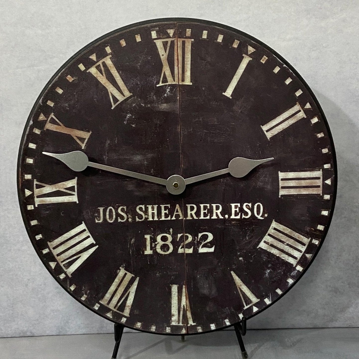 il_fullxfull.6462336903_6t80.jpg Old Sheriffs Wall Clock - Image 1