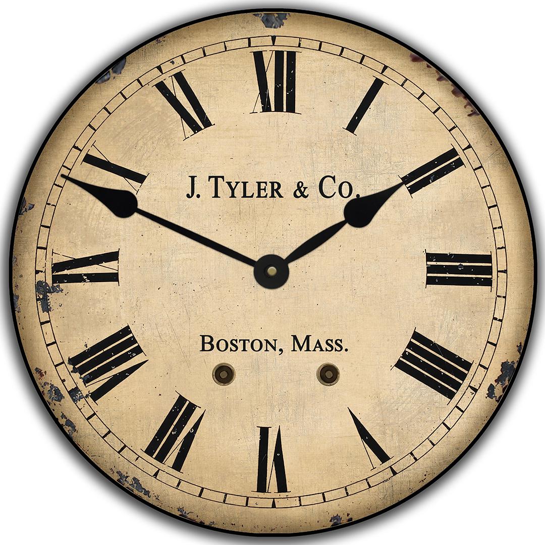 il_fullxfull.7623610306_qdy3.jpg English Longcase Wall Clock - Image 1