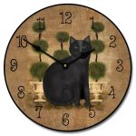 Feline Time Wall Clock